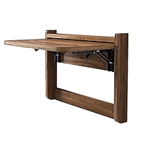 WAQ×DOORS　FOLDING WOOD TABLE ZAWQFDZ Folding Wall Table, Wall Mounted Folding Table